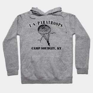 Camp Soudley - US Paratroops - Black Hoodie